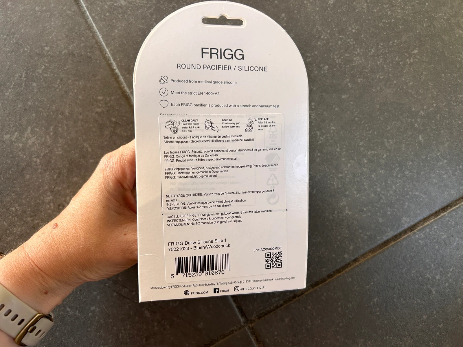 NOVO - Mamadeira Frigg Daisy 0-6 meses – photo 2